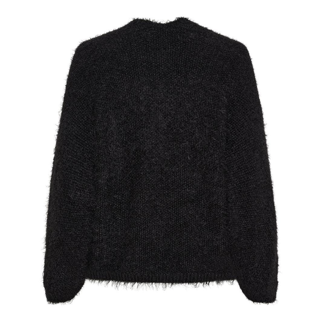 Marta Du Chateau - Mdcdakota Knit 809 - Black Cardigans