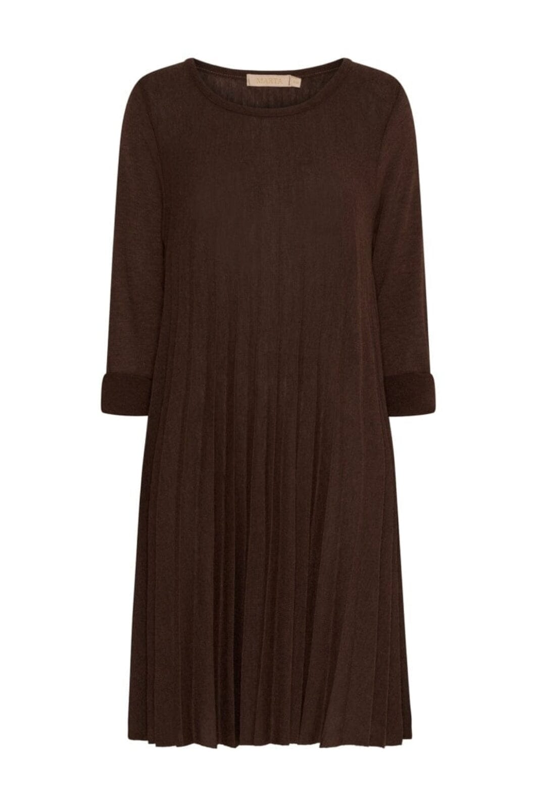 Marta Du Chateau - Mdcjasmin Dress 71653 - Brown Washed Kjoler