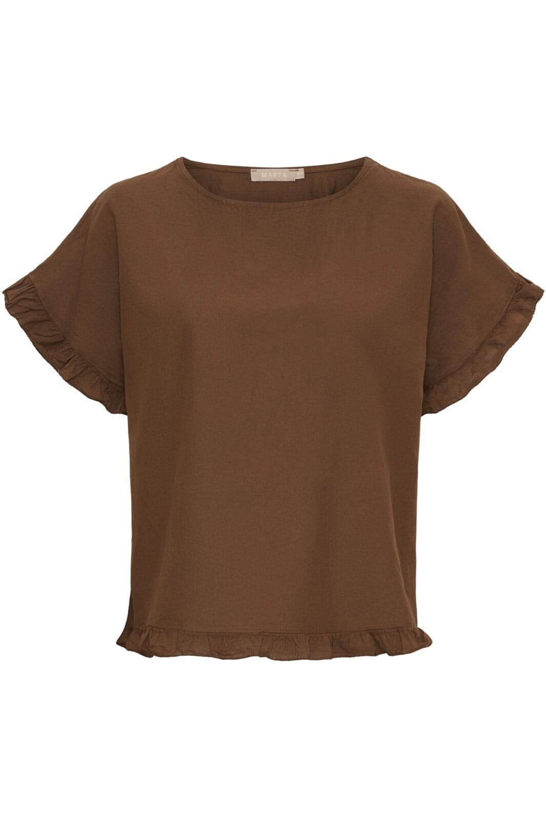 Marta Du Chateau - Mdckasimira Top 86493 - Cacao