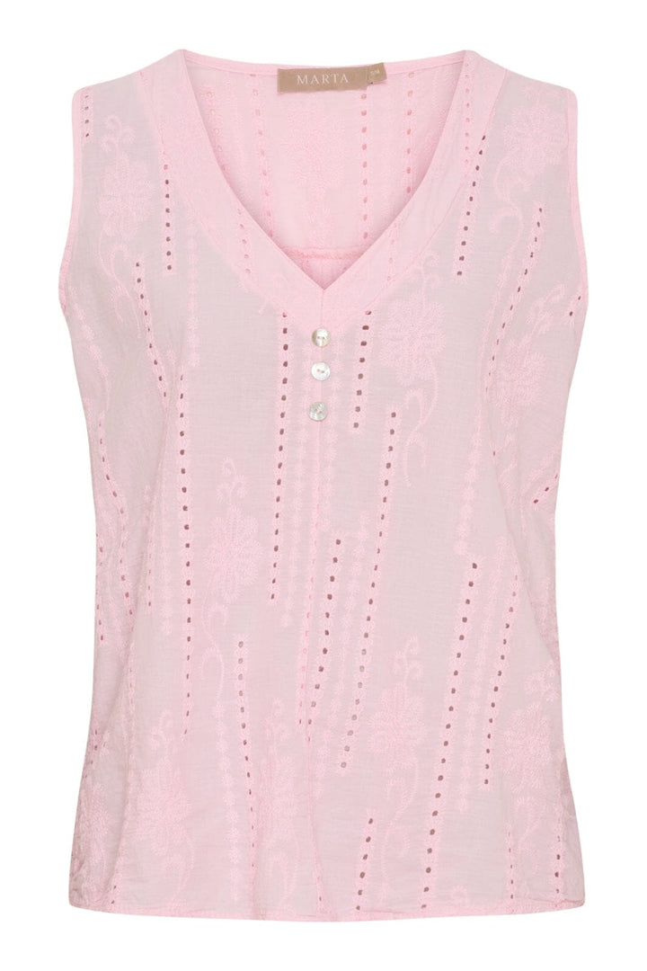 Marta Du Chateau - Mdcperla Top 6261 - Pink95 Toppe