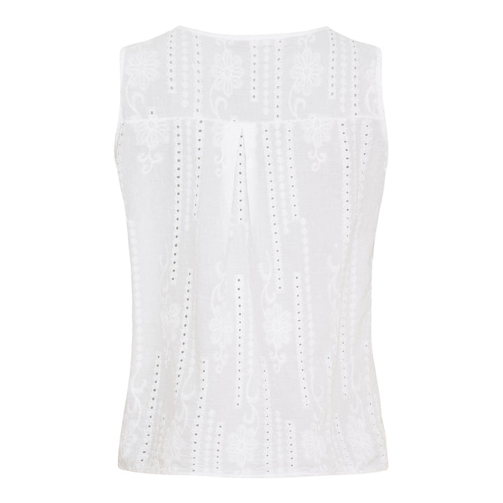 Marta Du Chateau - Mdcperla Top 6261 - White Toppe