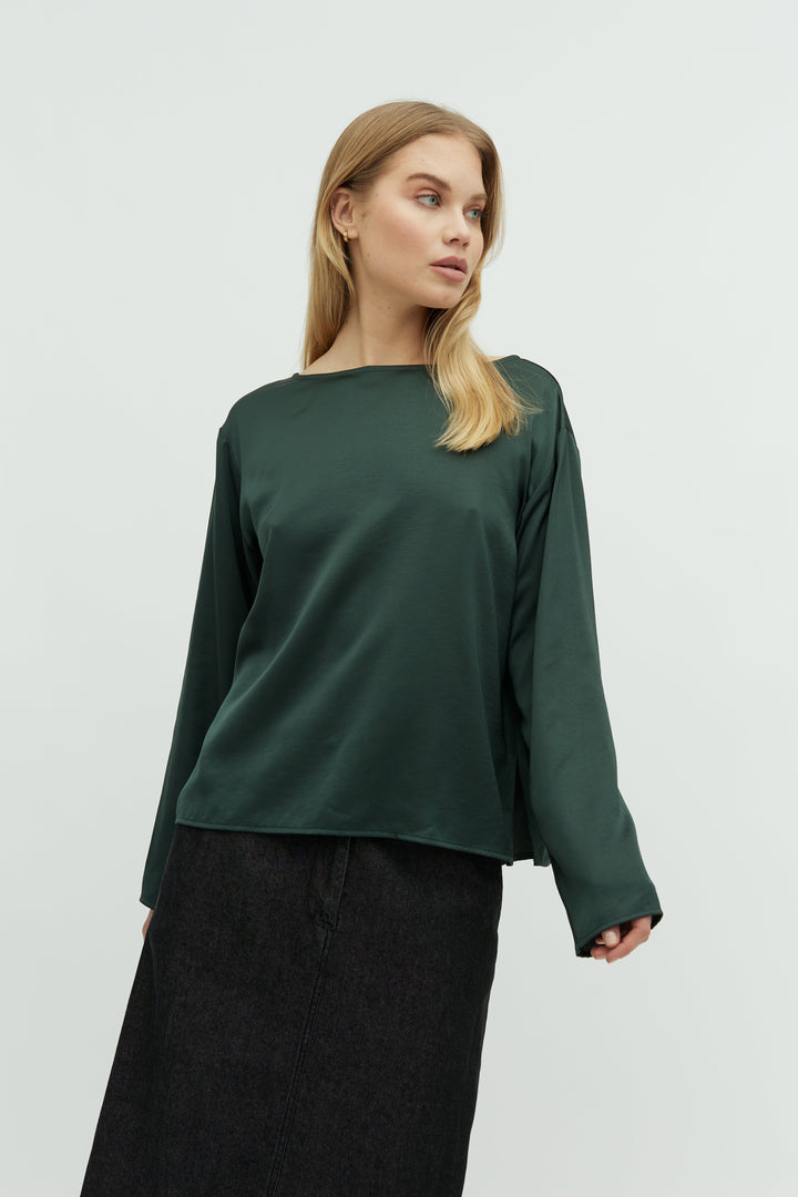 MbyM - Celita-M - 023 Jungle Green Skjorter