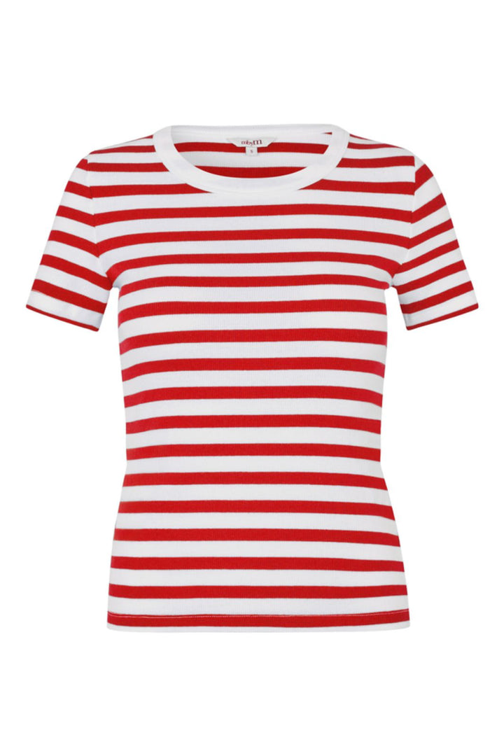 MbyM - Otis-M 58249029 - T05 White Calypso Stripe T-shirts