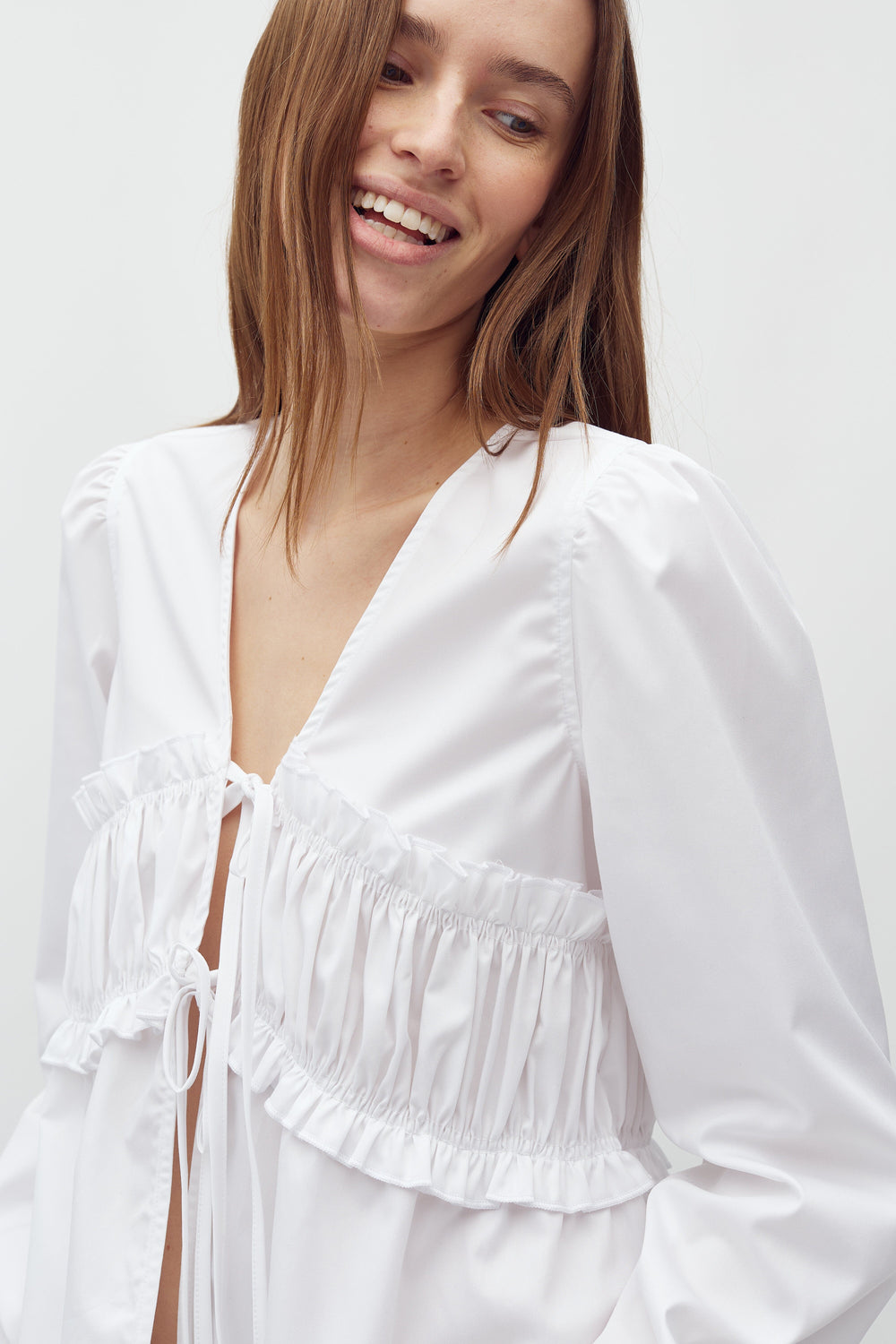 MbyM - Pipa-M 61620116 - 800 - White Skjorter