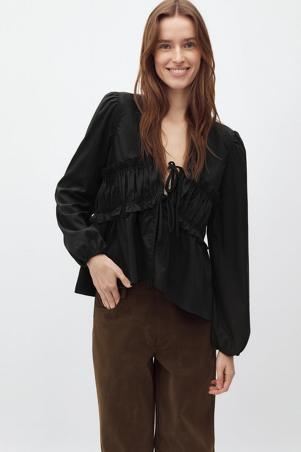 MbyM - Pipa-M 61620116 - 880 - Black Skjorter