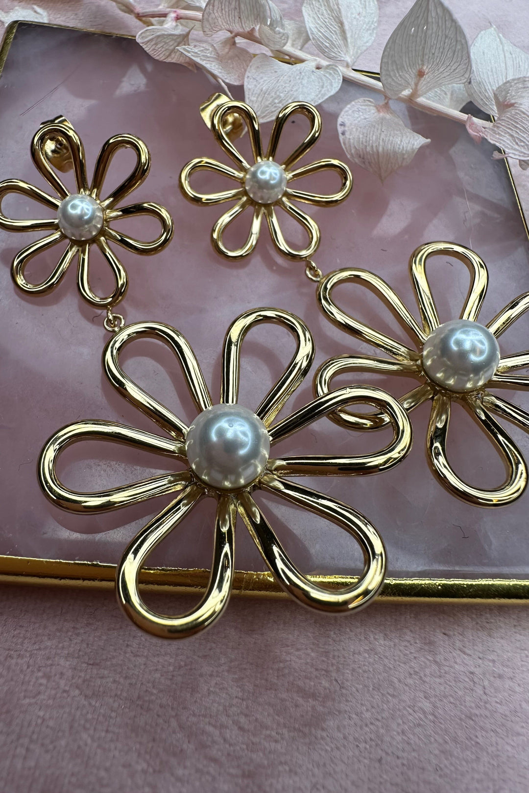 Mellow Moon - Dangling Earrings Bme19520980 - White Øreringe