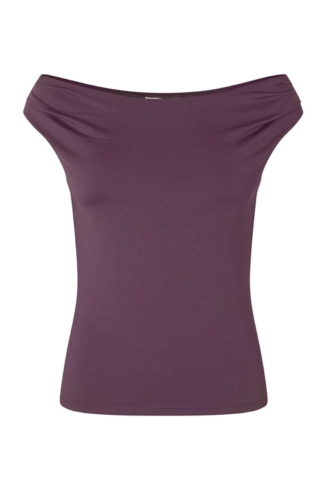 Modström - Himamd Off-Shoulder Top 57928 - 1220 - Winter Bloom