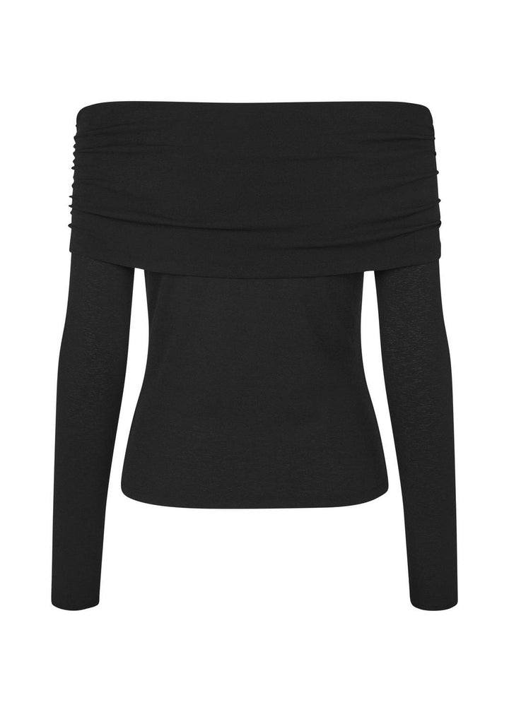 Modström - Lillianmd Off Shoulder Top 58082 - 7090 Black Toppe