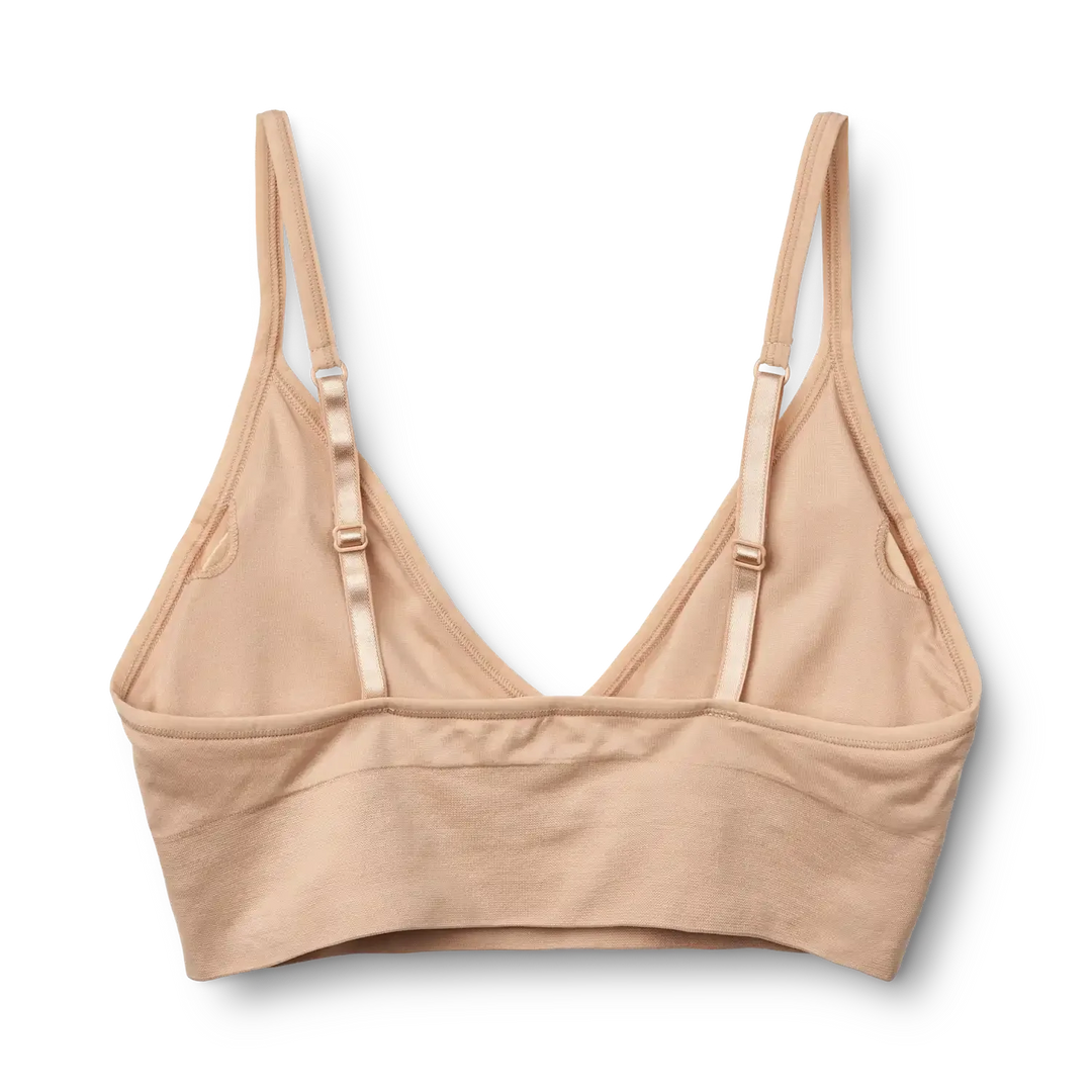 Molly&My Wardrobe - Luise Bra Top Narrow Strap W. Padding - Nude BH