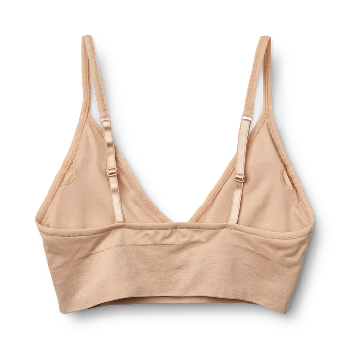 Molly&My Wardrobe - Luise Bra Top Narrow Strap W. Padding - Nude BH