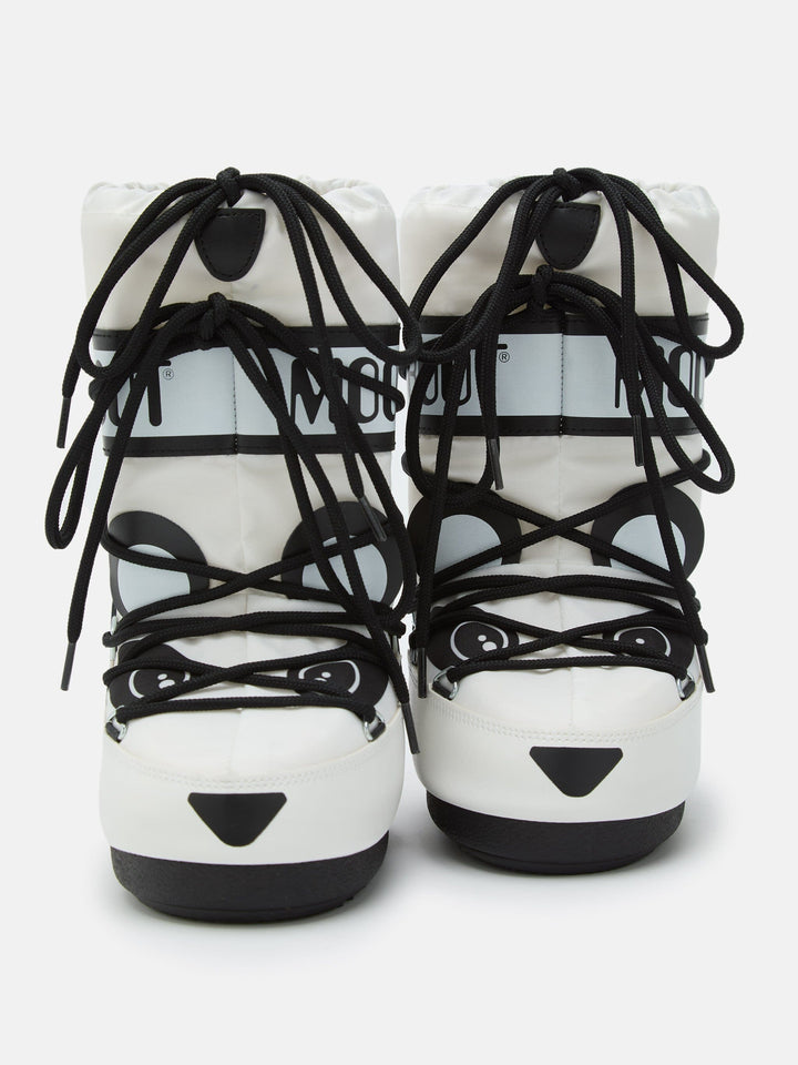 Moon Boot - Mb Icon Animal Jr 80D3400300 - Na02 Panda Støvler