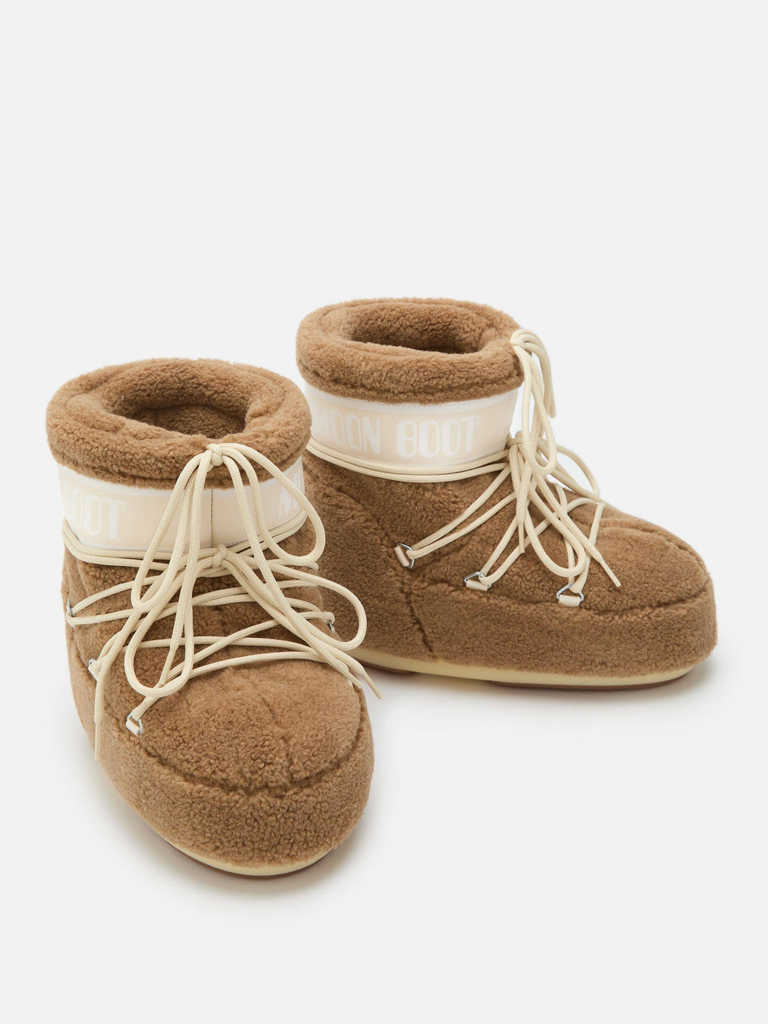 Moon Boot - Mb Icon Low Fleece 80D1409700 - M047 Camel Støvler