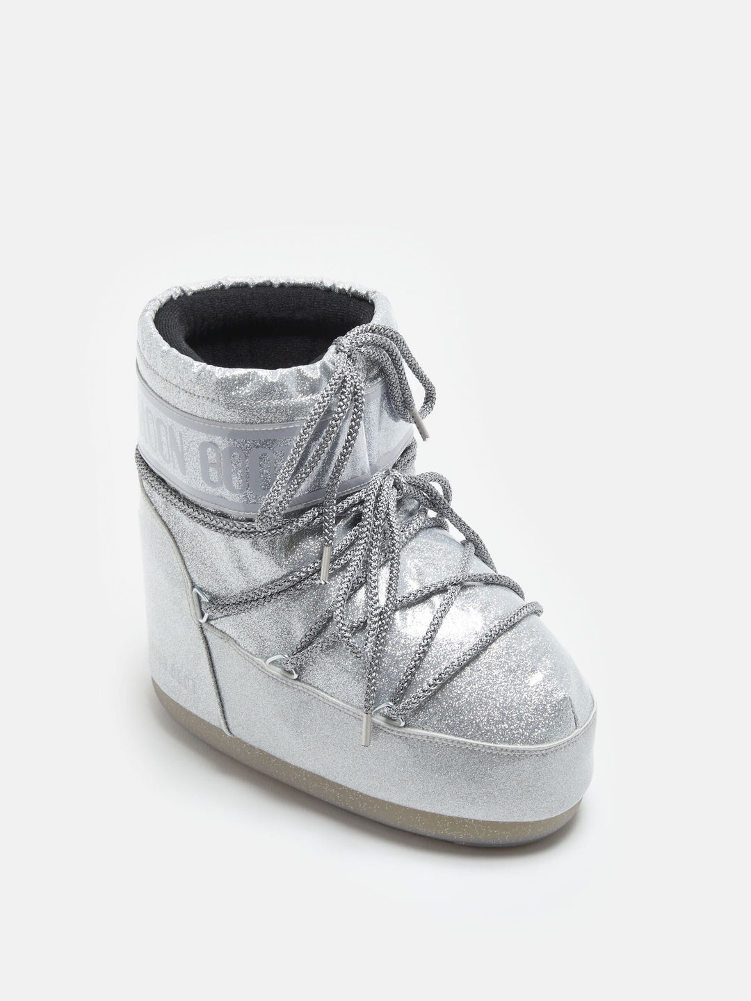 Moon Boot - Mb Icon Low Glitter - H001 Silver Støvler