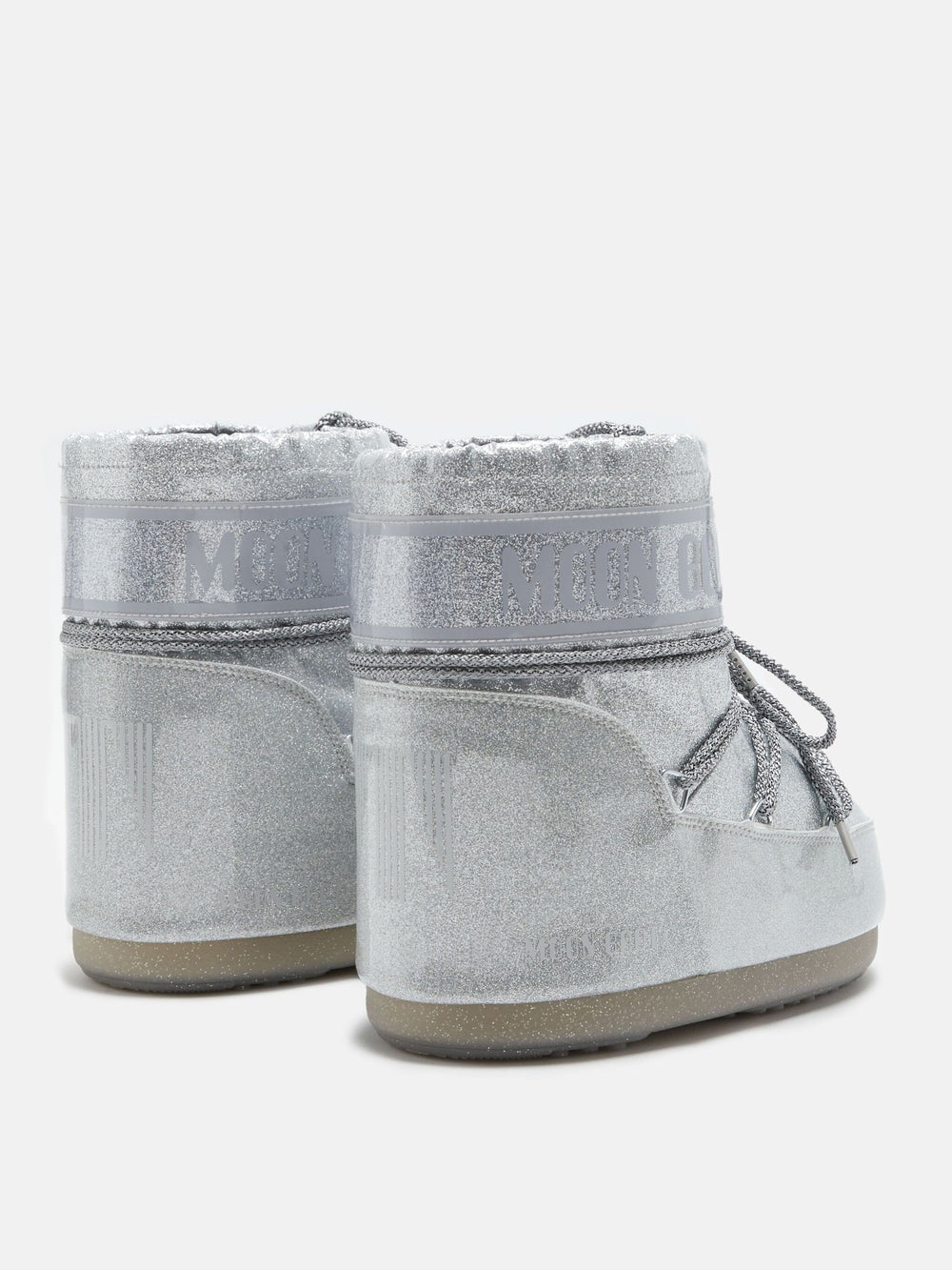 Moon Boot - Mb Icon Low Glitter - H001 Silver Støvler