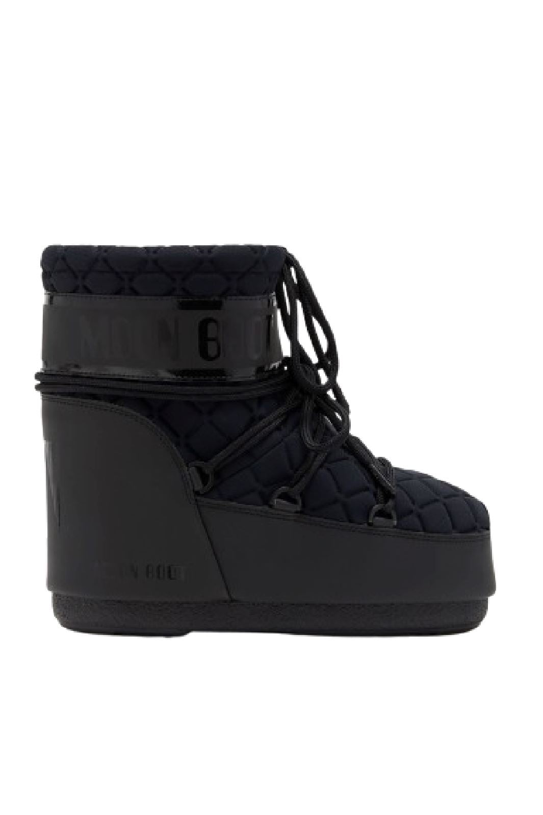 Moon Boot - Mb Icon Low Quilt - N001 Black Støvler