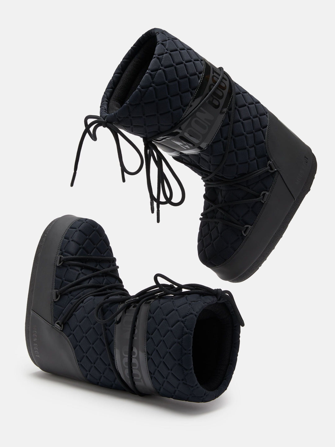 Moon Boot - Mb Icon Quilt - N001 Black Støvler