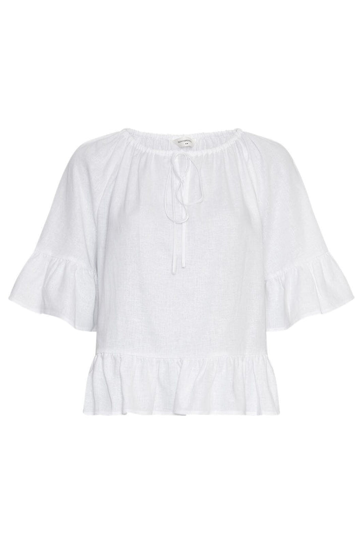 Moss Copenhagen - Mschryan Conella 2/4 Top 19424 - Bright White