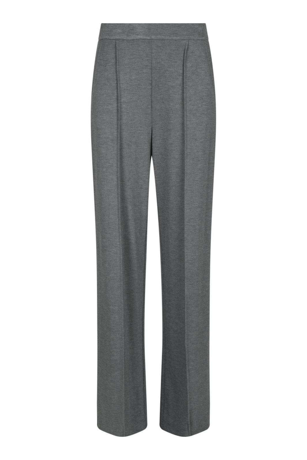 Neo Noir - Anka Soft Pants - Dark Grey Melange Bukser