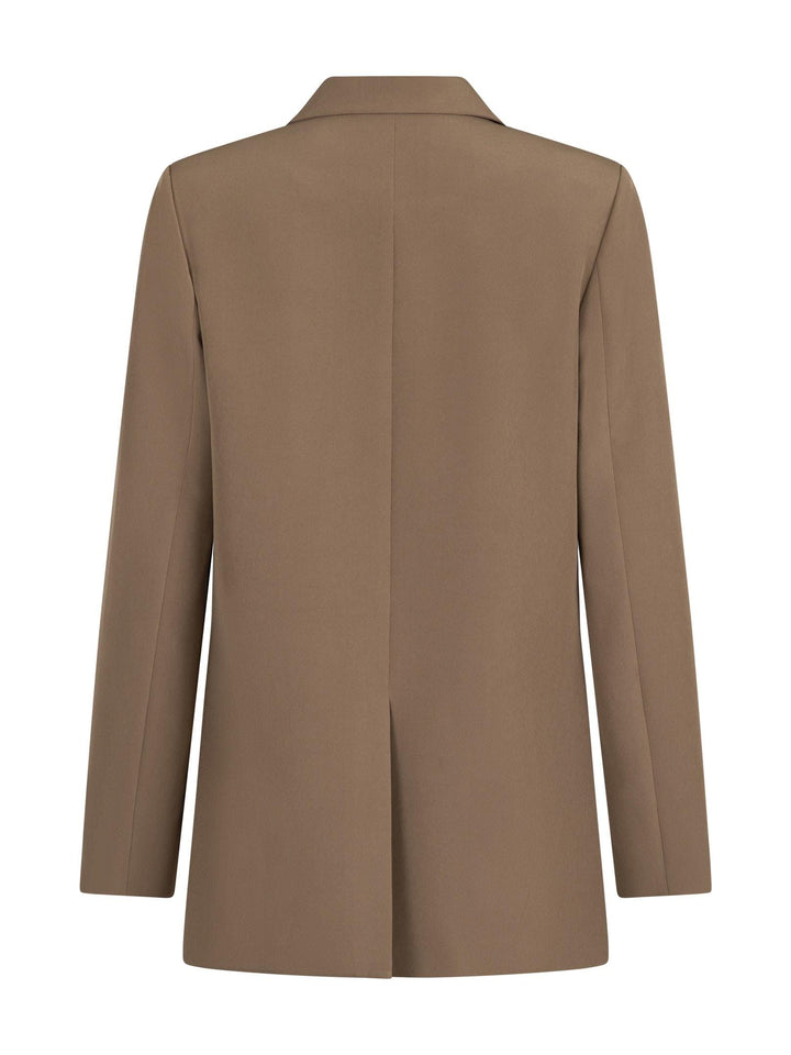 Neo Noir - Avery Suit Blazer - Dusty Brown Blazere