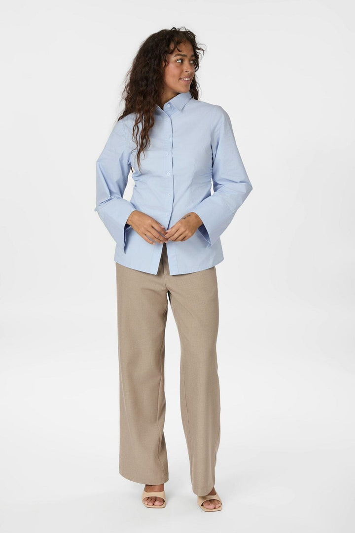 Neo Noir - Caroli Poplin Shirt 165894 - 145 - Light Blue