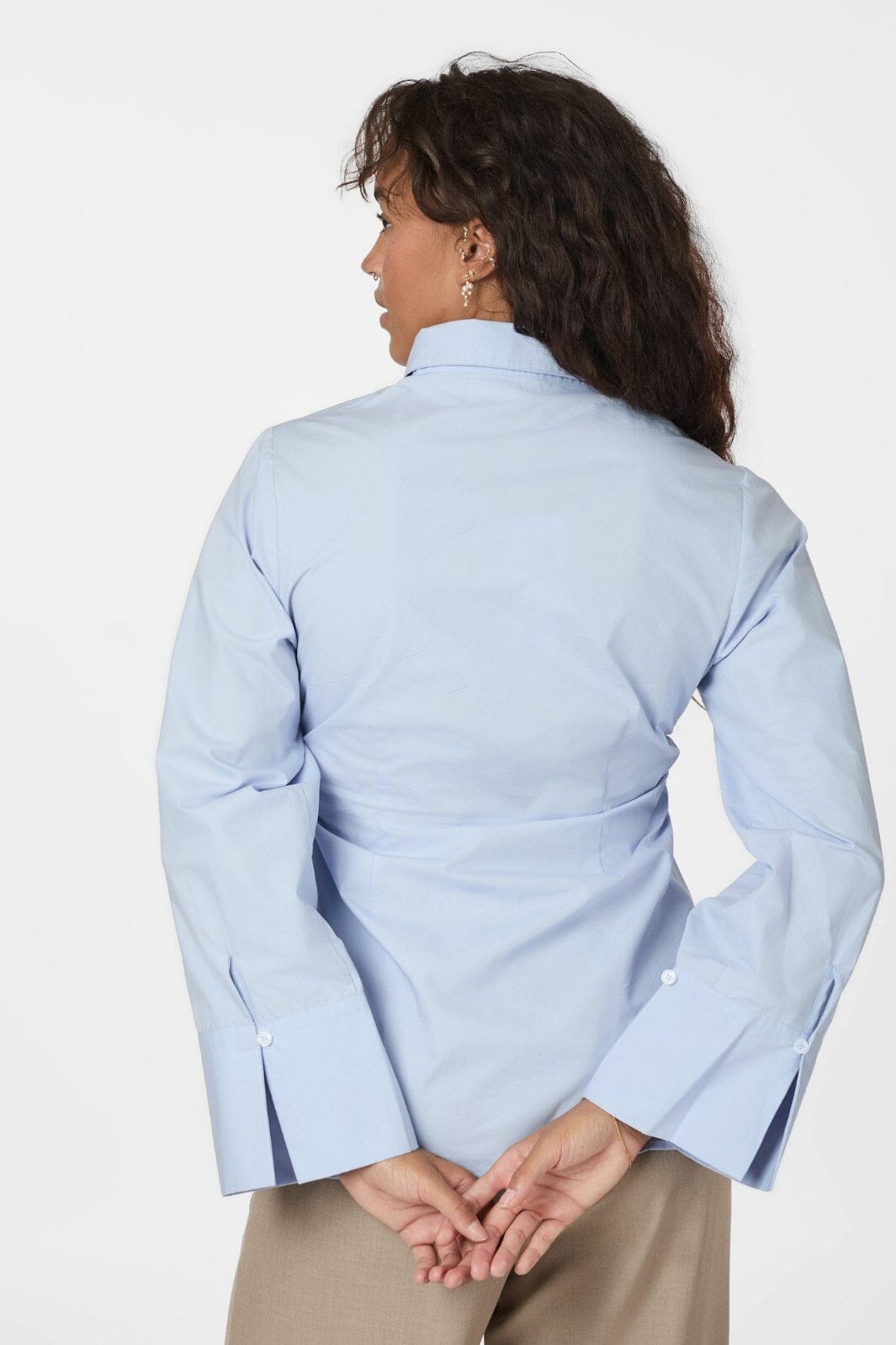 Neo Noir - Caroli Poplin Shirt 165894 - 145 - Light Blue