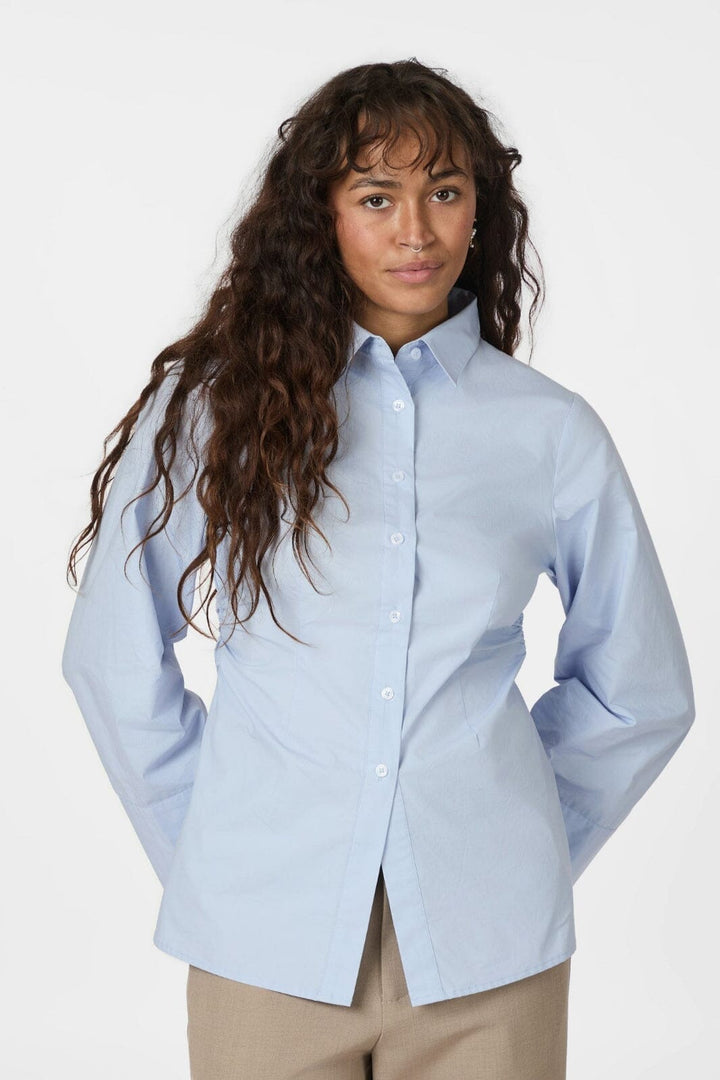 Neo Noir - Caroli Poplin Shirt 165894 - 145 - Light Blue