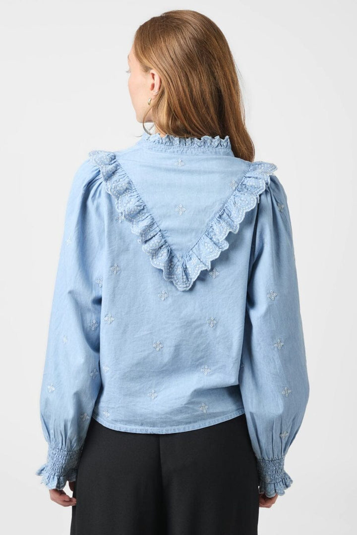 Neo Noir - Degas Denim Blouse 166229 - 145 - Light Blue