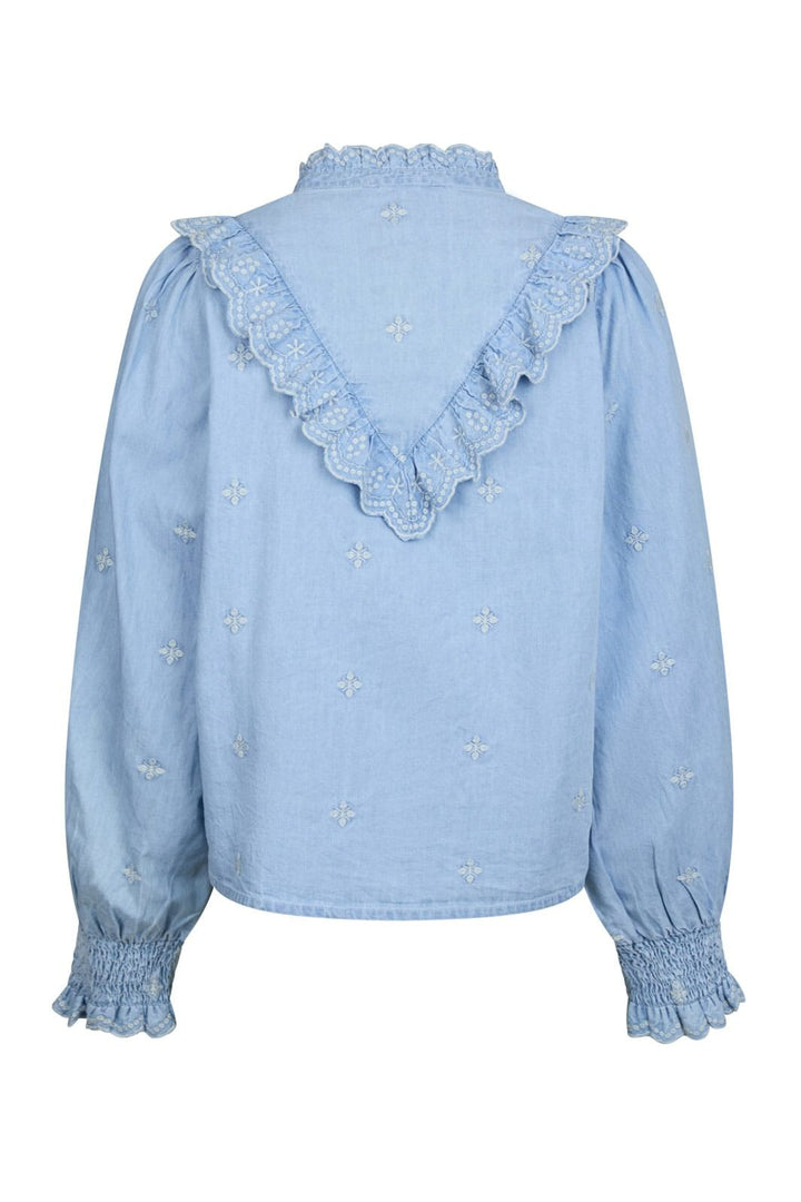Neo Noir - Degas Denim Blouse 166229 - 145 - Light Blue