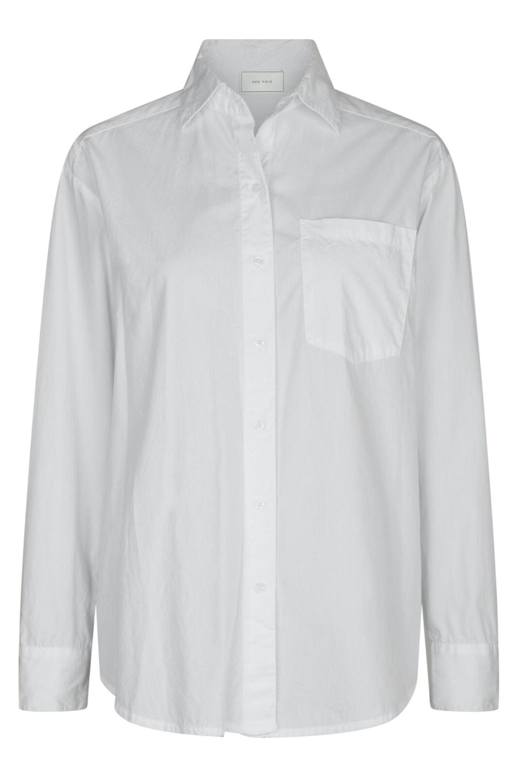 Neo Noir - Dita Poplin Shirt 166159 - 120 - White Skjorter