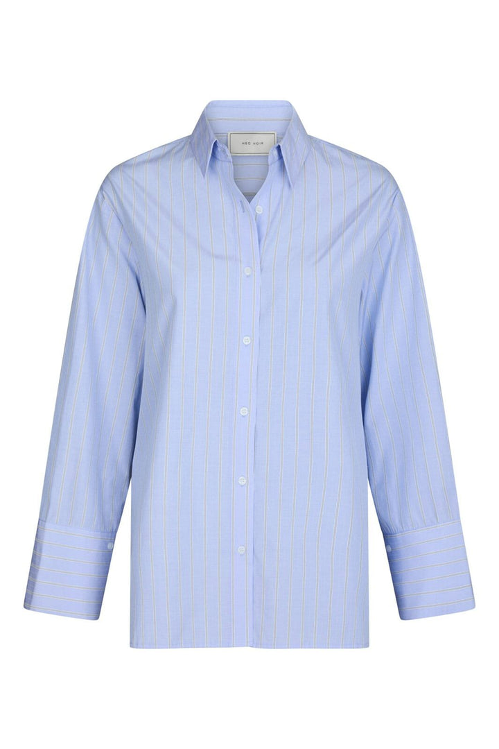 Neo Noir - Dita Twin Stripe Shirt 166500 - 145 - Light Blue