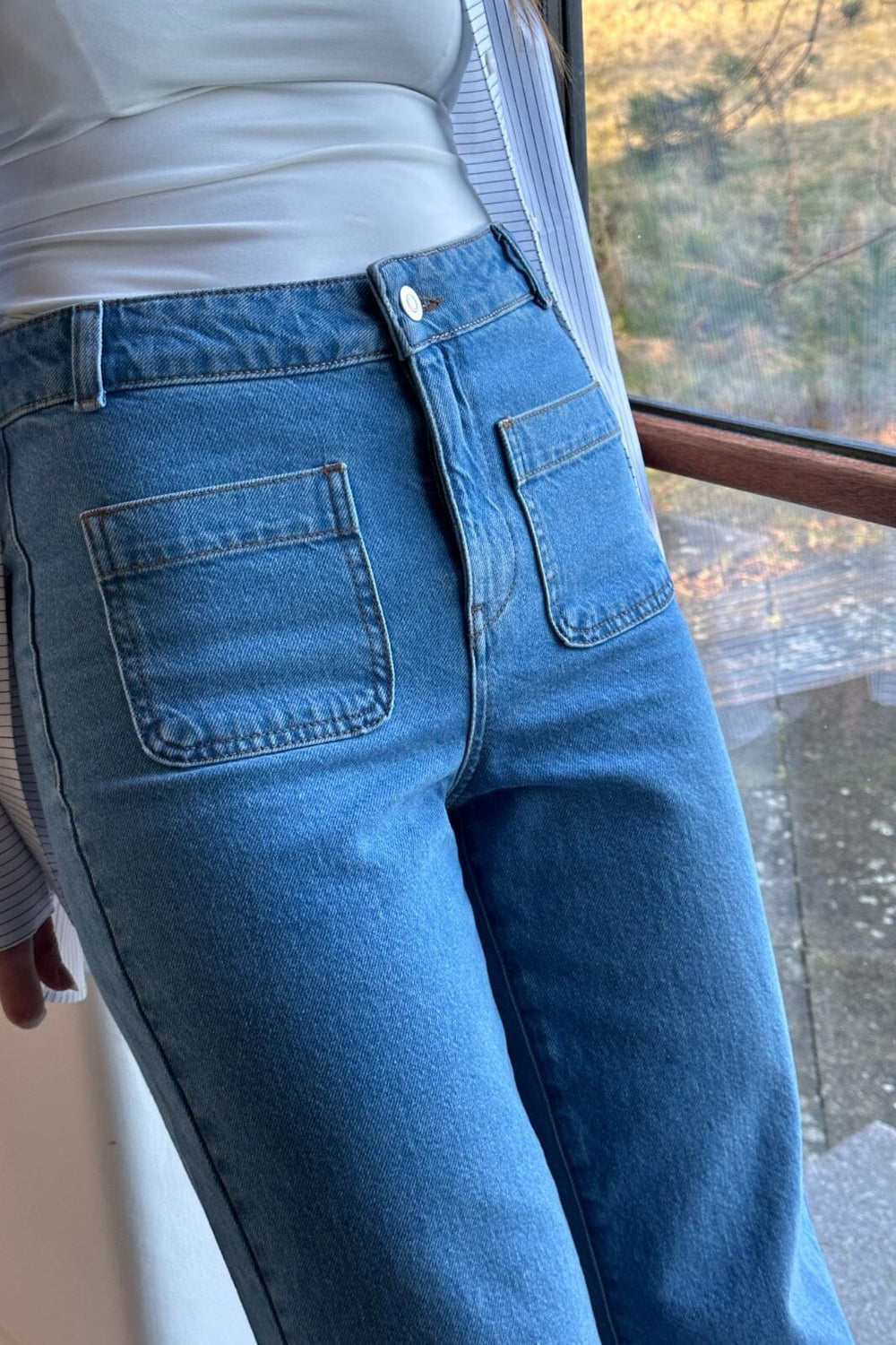 Neo Noir - Fabiana D Pants - Light Blue Jeans