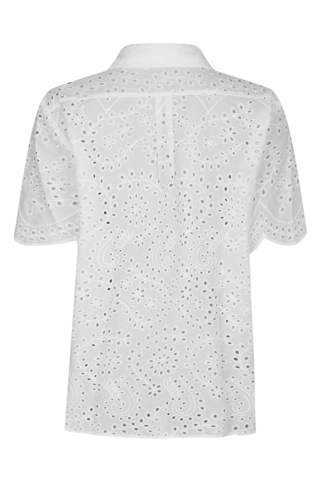 Neo Noir - Gessie Embroidery Shirt 165383 - 120 - White
