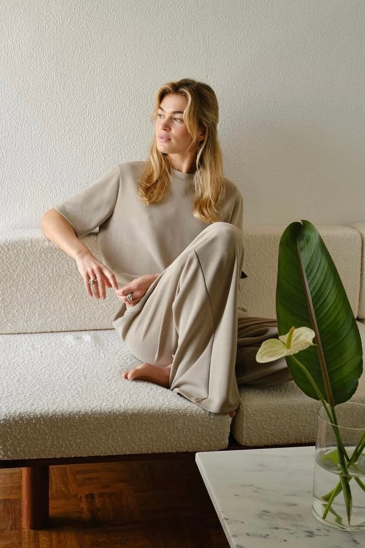 Neo Noir - Isark Soft Pants 165248 - 214 - Taupe Bukser