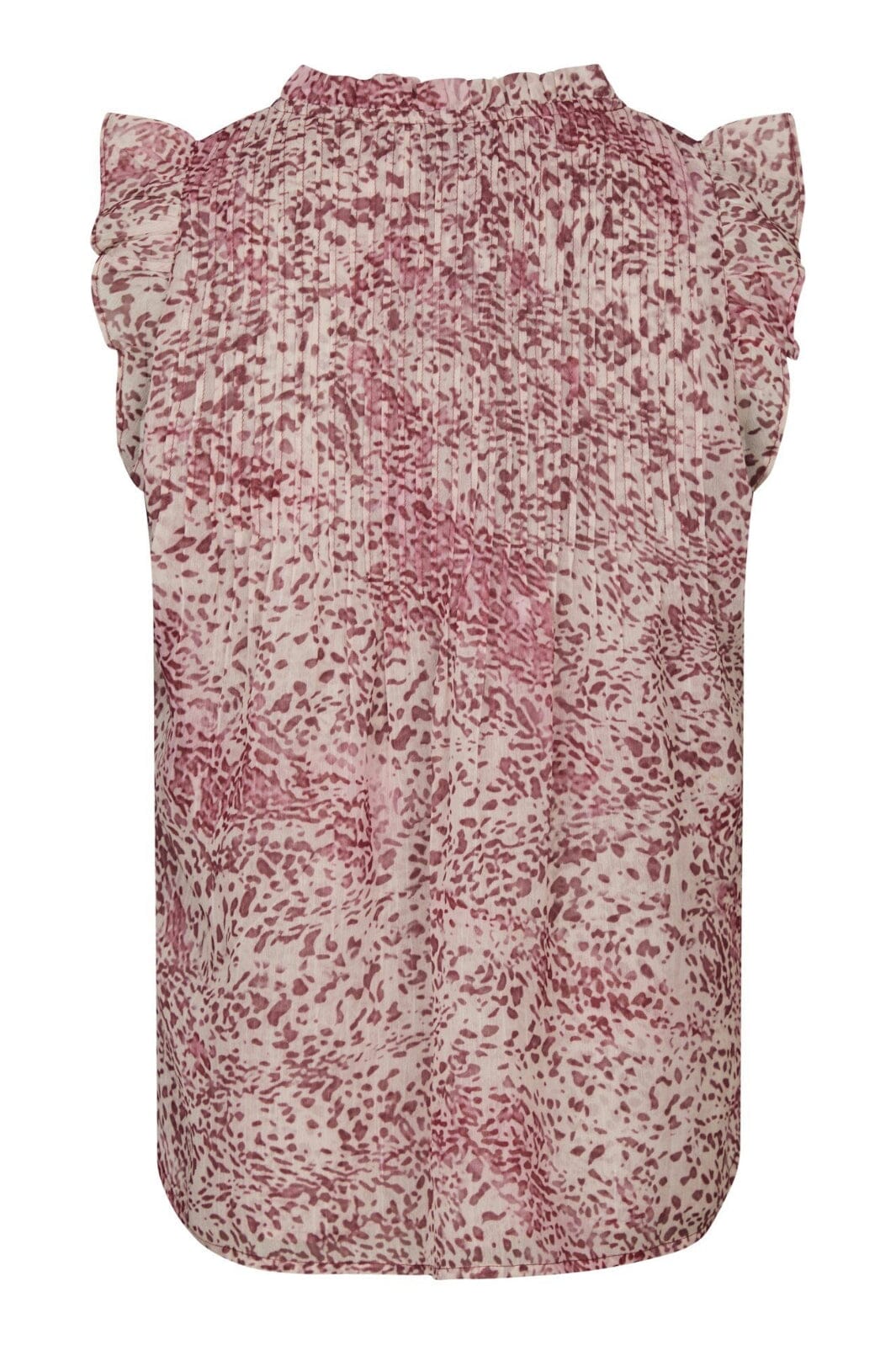 Neo Noir - Izar Blur Graphic Top 166059 - 823 - Evening Rose