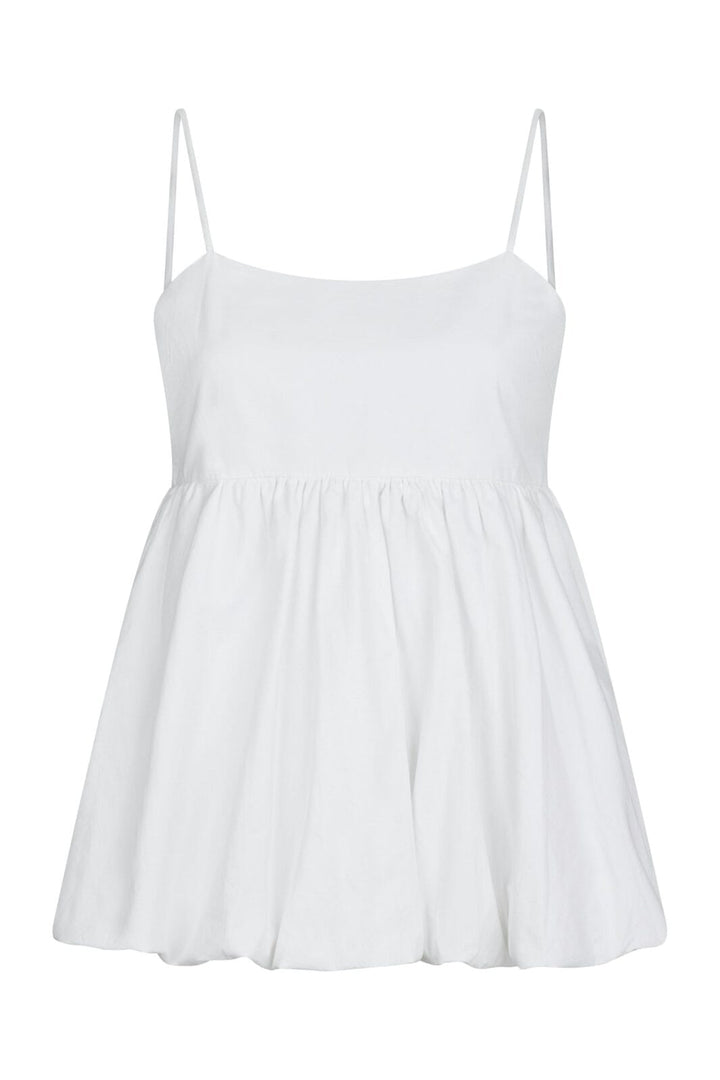 Neo Noir - Khloe C Poplin Top 165515 - 120 - White