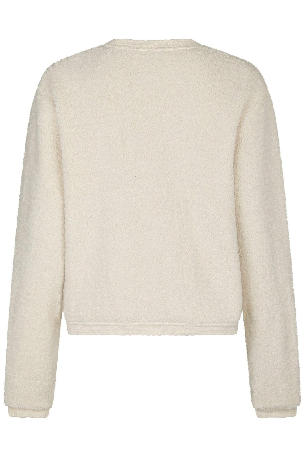 Neo Noir - Limo Fluffy Knit Cardigan 161963 - 122 - Creme