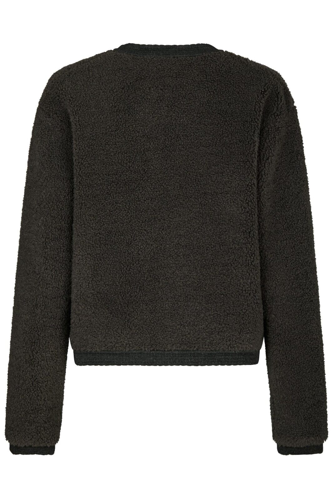 Neo Noir - Limo Fluffy Knit Cardigan 161963 - 132 - Antracit