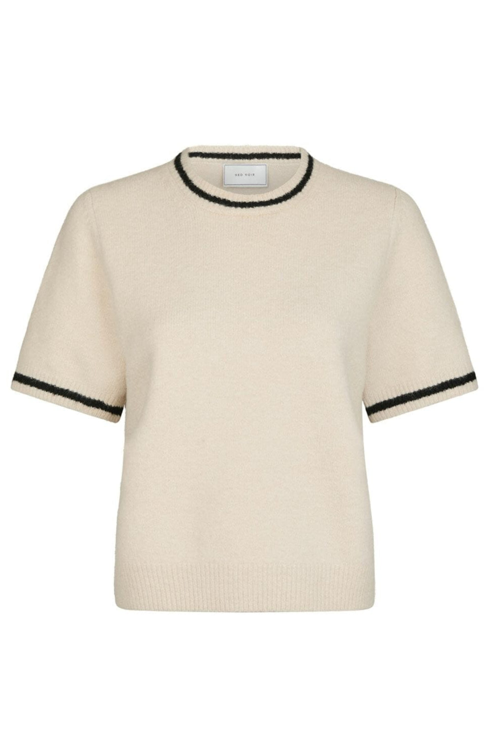 Neo Noir - Mawina Knit Tee 166424 - 124 - Ivory
