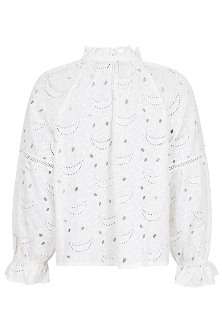 Neo Noir - Micah Emb Blouse - White