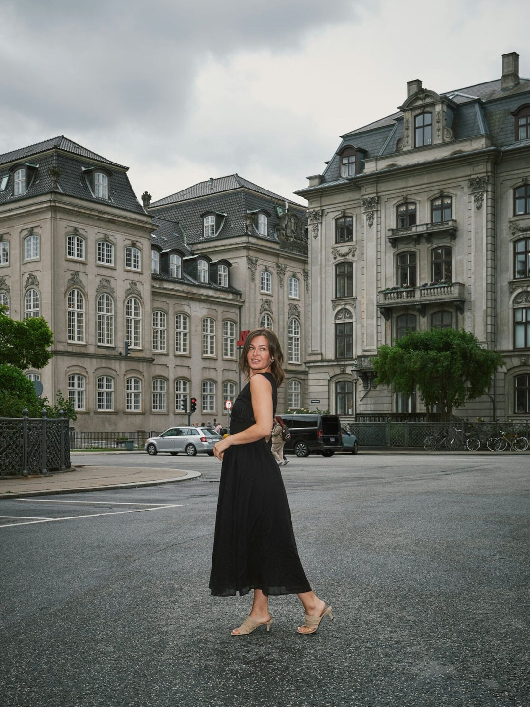 Neo Noir - Myrna S Voile Dress 166127 - 100 - Black Kjoler