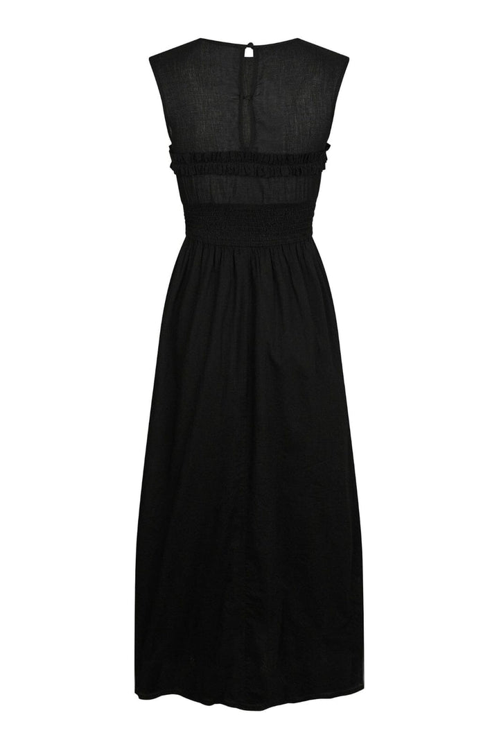Neo Noir - Myrna S Voile Dress 166127 - 100 - Black