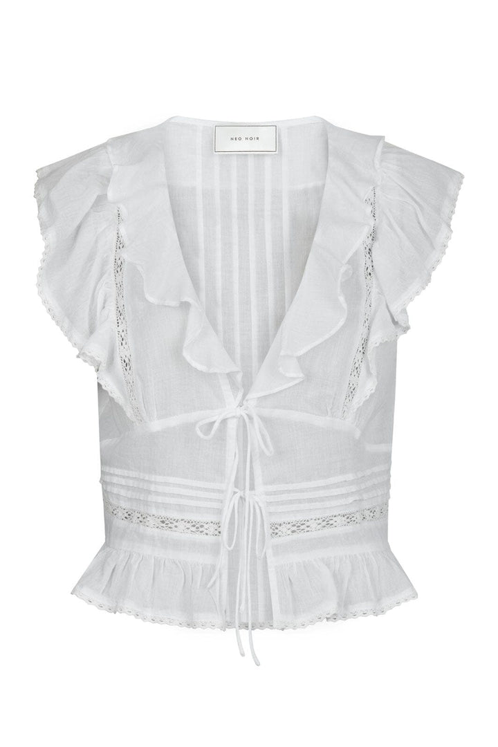 Neo Noir - Netali S Voile Top 165390 - 120 - White