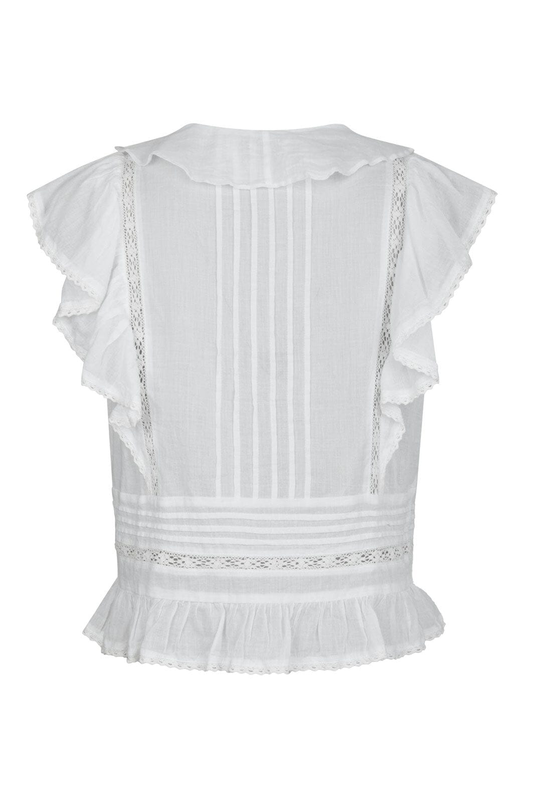 Neo Noir - Netali S Voile Top 165390 - 120 - White