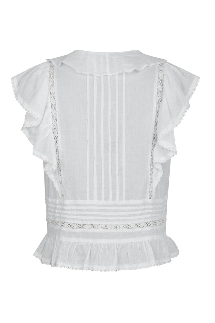 Neo Noir - Netali S Voile Top 165390 - 120 - White