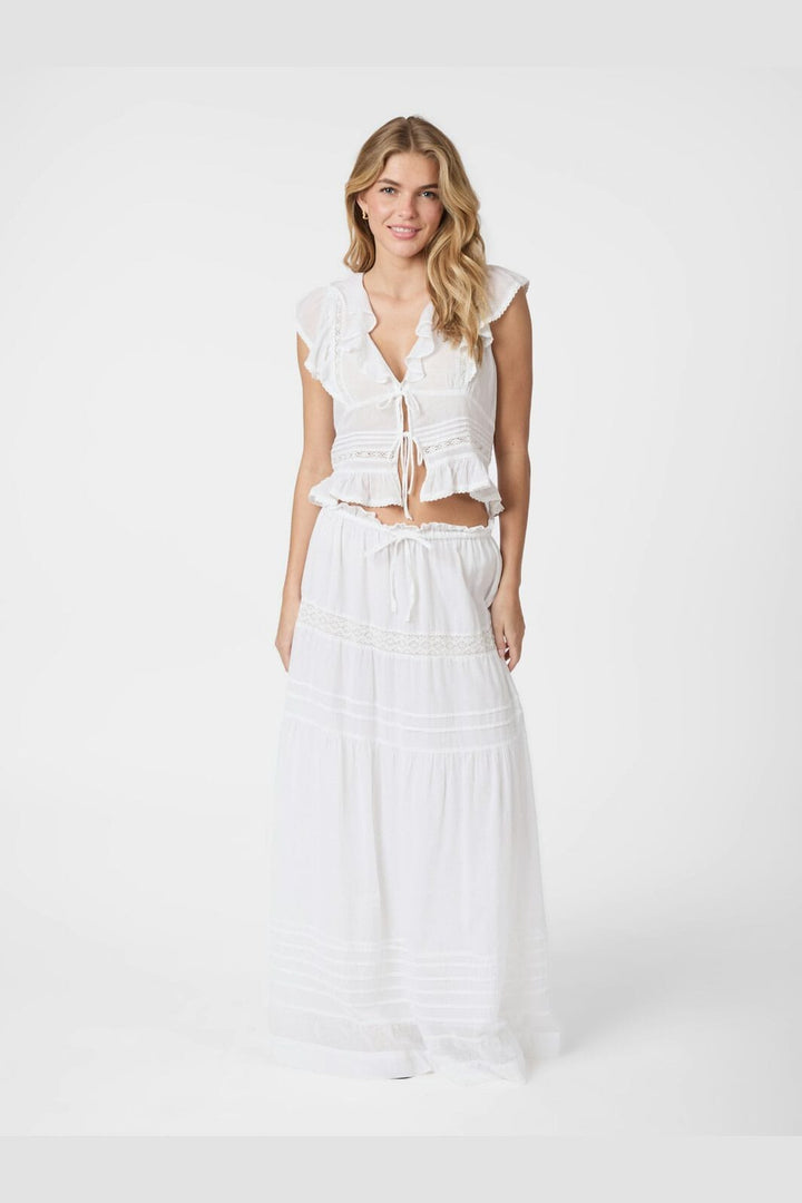 Neo Noir - Netali S Voile Top 165390 - 120 - White