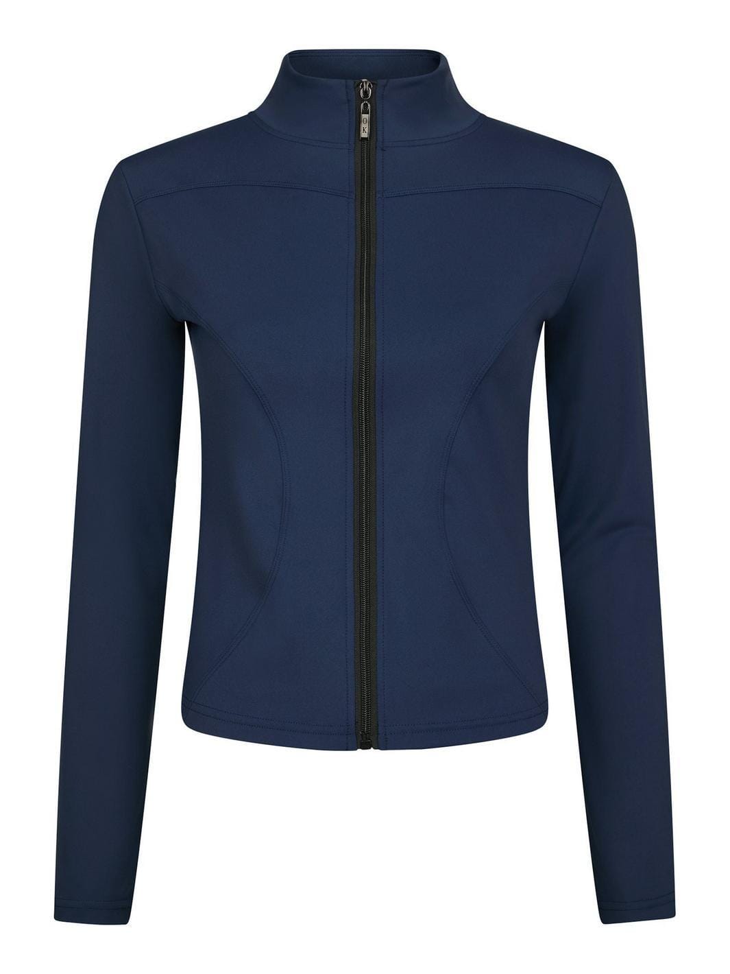 Neo Noir - Nolana Zip Blouse 167175 - 141 - Navy Bluser