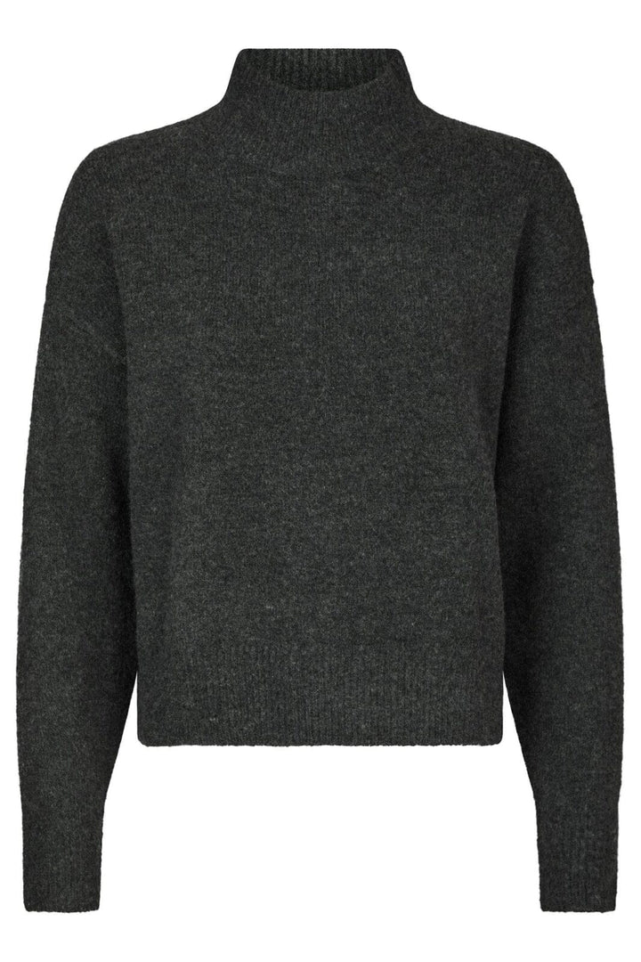 Neo Noir - Paulina Knit Blouse 159703 - 132 - Antracit