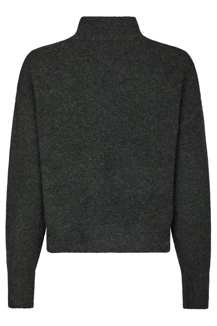 Neo Noir - Paulina Knit Blouse 159703 - 132 - Antracit