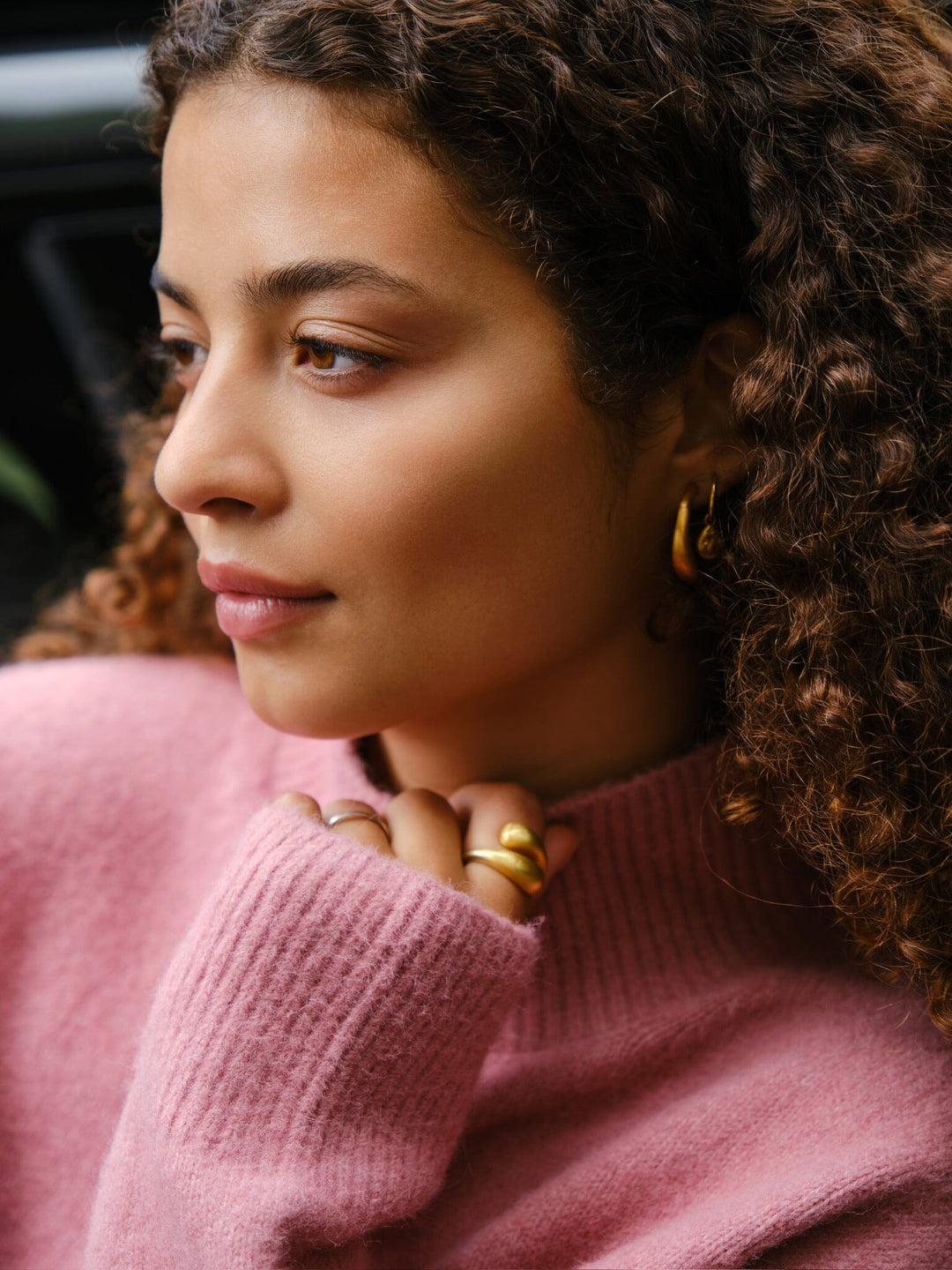 Neo Noir - Paulina Knit Blouse 159703 - 165 - Rose Bluser