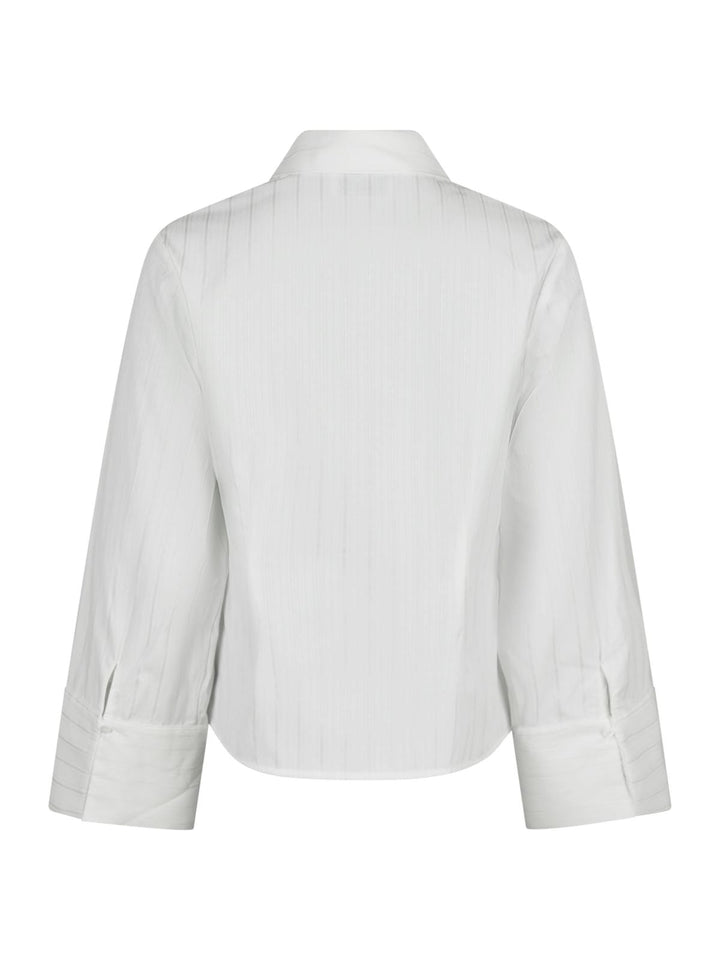 Neo Noir - Rosa Solid Shirt - White Skjorter